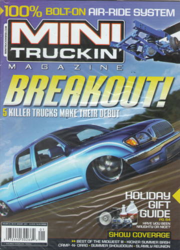 ミニトラッキン マガジン 2011/1 MINI TRUCKIN' MAGAZINE