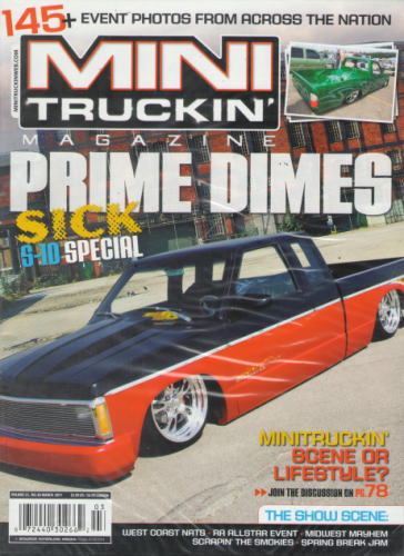 ミニトラッキン マガジン 2011/3 MINI TRUCKIN' MAGAZINE