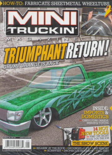 ミニトラッキン マガジン 2011/5 MINI TRUCKIN' MAGAZINE
