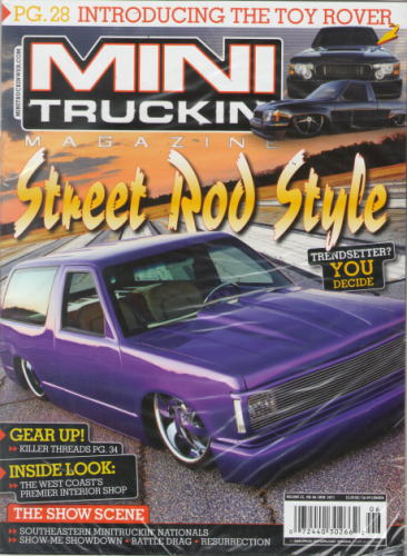 ミニトラッキン マガジン 2011/6 MINI TRUCKIN' MAGAZINE