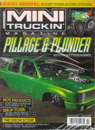 ミニトラッキン マガジン 2011/7 MINI TRUCKIN' MAGAZINE