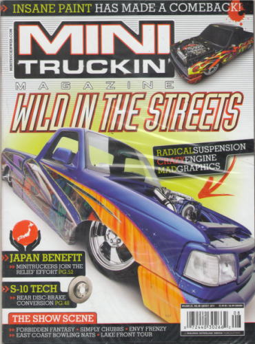 ミニトラッキン マガジン 2011/8 MINI TRUCKIN' MAGAZINE