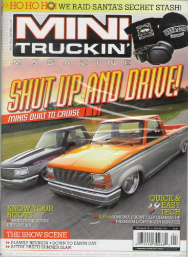 ミニトラッキン マガジン 2012/1 MINI TRUCKIN' MAGAZINE