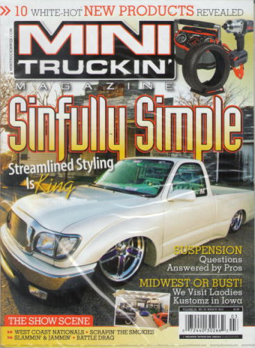 ミニトラッキン マガジン 2012/3 MINI TRUCKIN' MAGAZINE