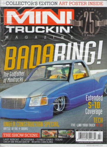 ミニトラッキン マガジン 2013/7 MINI TRUCKIN' MAGAZINE