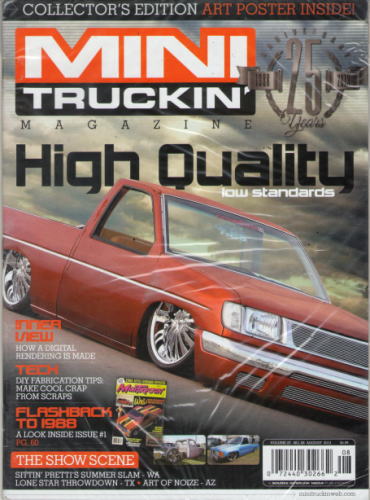 ミニトラッキン マガジン 2013/8 MINI TRUCKIN' MAGAZINE