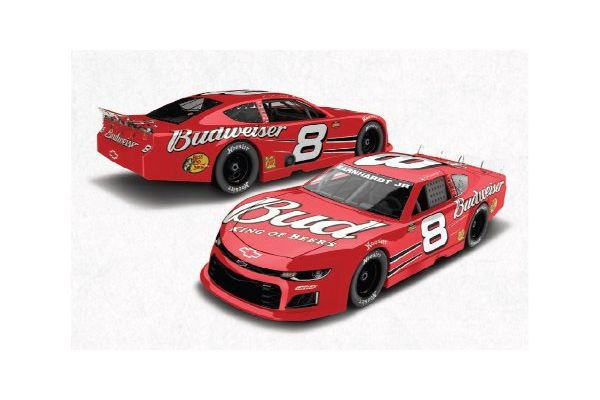 Nascar Budweiser 1/64 2024 Camaro #8