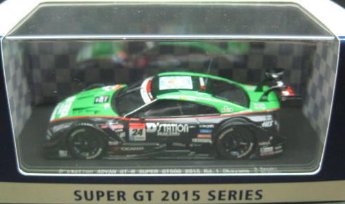 D'Station ADVAN GT-R 1/43 Super GT500 2015 GT-R