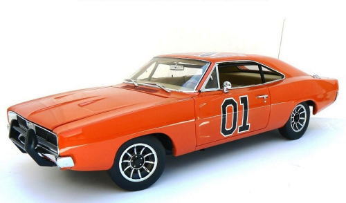 爆発デューク チャージャー 1/18 1969 Dodge Charger Dukes