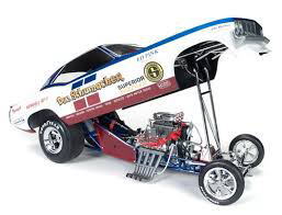 プリムス クーダ ファニーカー 1/18 Plymouth Cuda Funny Car
