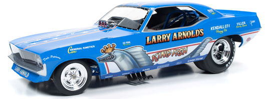 ファニーカー クーダ KINGFISH 1/18 Plymouth Cuda Funny Car
