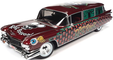 キャディラック エルドラド ハース 1/18 Cadillac Eldorado Hearse Rat Fink