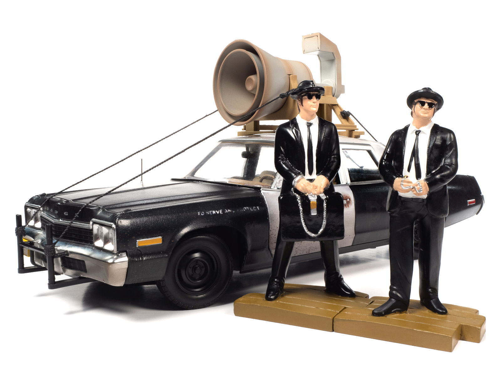 ダッジ モナコ ブルースモービル 1/18 The Blues Brothers Dodge Monaco