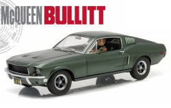 ブリット マックィーン マスタング 1/18 Bullitt Mustang 1968
