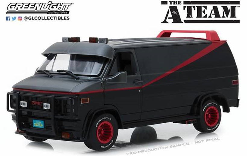 特攻野郎 Aチーム GMC 1/18 1983 GMA Vandura