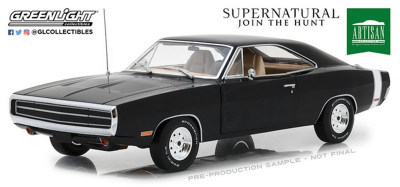 Supernatural Join the Hunt ダッジ チャージャー 1/18 1970 Dodge Charger