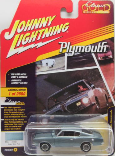プリマス バラクーダ 1/64 Plymouth Barracuda