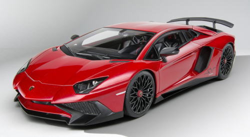 アヴェンタドール スーパーヴェローチェ 1/18 Lamboeghini Aventador