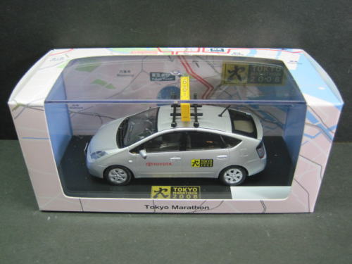 プリウス 東京マラソン記録車 1/43 Toyota Prius 2008