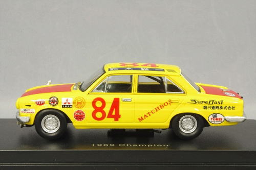 日産 セドリック ストックカー チャンピオン 1/43 Cedric 1969 Fuij #84