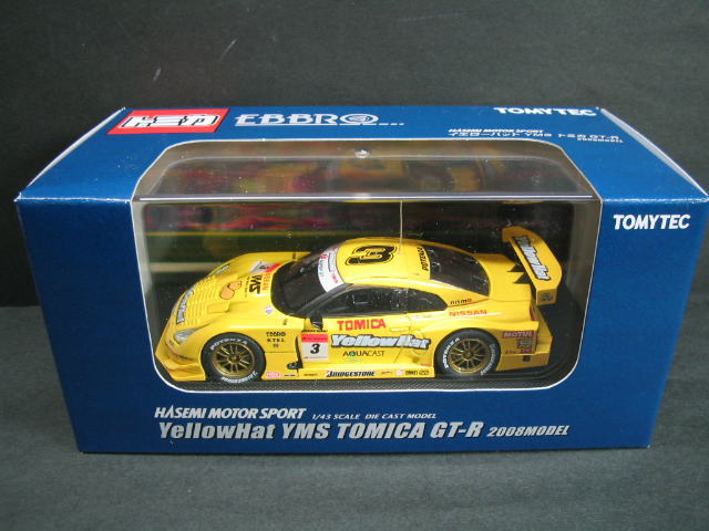 イエローハット YMS GTR 1/43 Yellowhat Tomica 2008