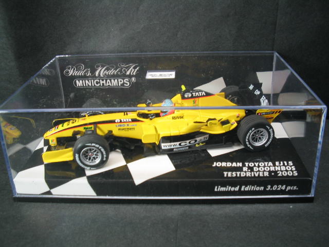 ジョーダン トヨタ EJ15 1/43 Jordan Toyota 2005 Doornbos