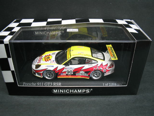 ポルシェ 911 ルマン 2005 1/43 Porsche 911 GT3 RSR