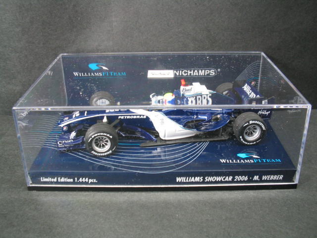 ウィリアムズ ショーカー 1/43 Williams 2006 Webber