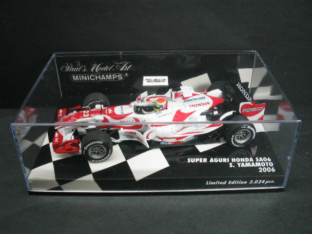 スーパー アグリ ホンダ SA06 1/43 Super Aguri Honda Yamamoto