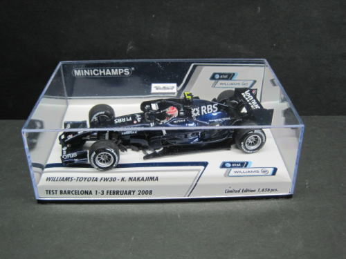 ウィリアムズ トヨタ FW30 1/43 Williams Toyota 2008 Nakajima