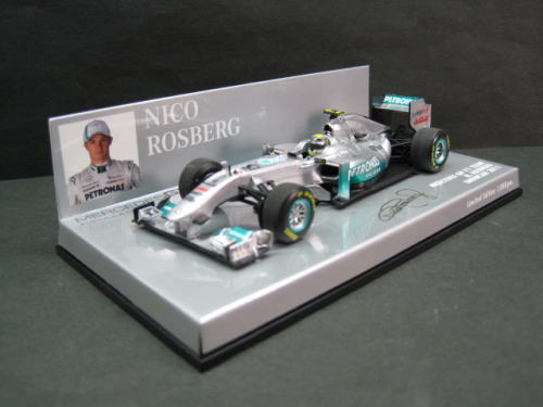 メルセデスGP ショーカー 1/43 Mercedes GP 2011 Rosberg