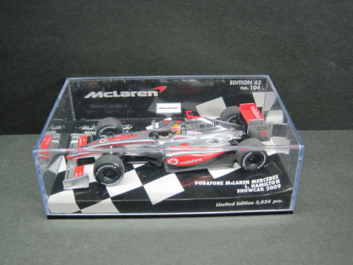 ボーダフォン マクラーレン メルセデス ショーカー 1/43 Vodafone McLaren Mercedes 2009 Hamilton