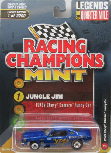 ファニーカー カマロ Jungle Jim 1/64 Funny Car Chevy Camaro