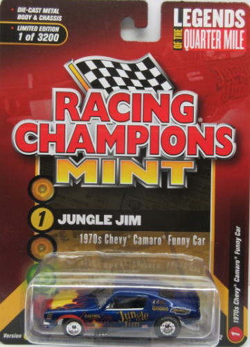 ファニーカー カマロ Jungle Jim 1/64 Funny Car Chevy Camaro