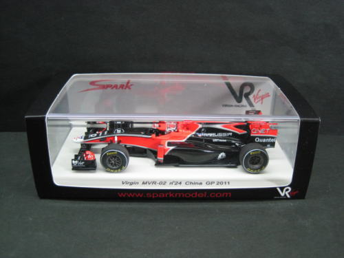 Virgin MVR-02 2011 1/43 Virgin China GP