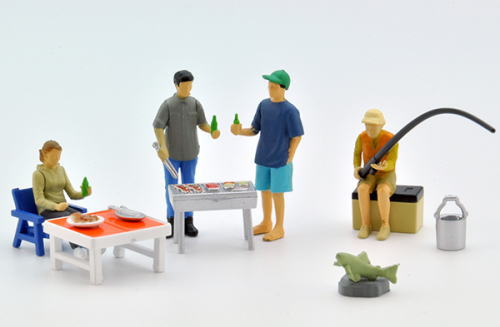 バーベキュー 1/64 Car Snap BBQ