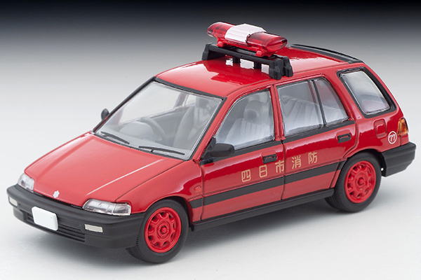 ホンダ シビック プロ消防広報車 1/64 Hodna Civic Pro