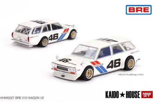 ダットサン Kaido 510 ワゴン BRE 1/64 Datsun Kaido 510