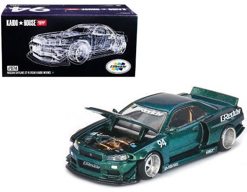 日産 スカイライン GT-R R34 1/64 Skyline GT-R R34