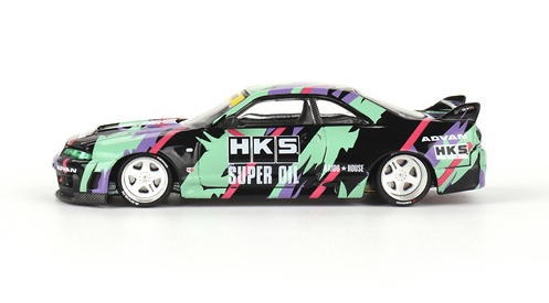 日産 スカイライン GT-R HKS 1/64 Nissan Skyline GT-R R33