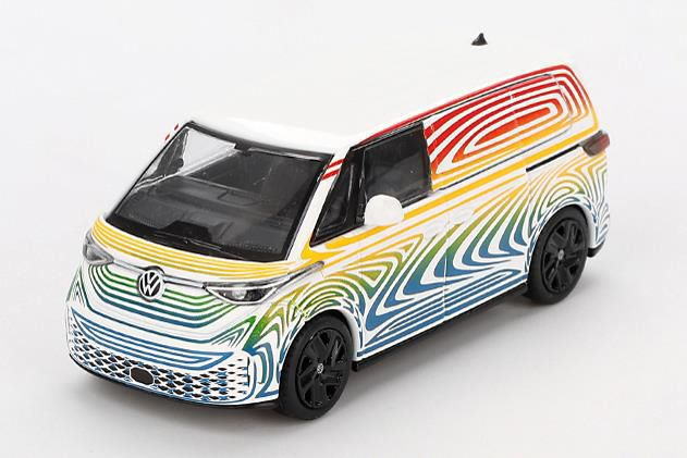 フォルクスワーゲン ID.BUZZ 1/64 VW Prototype Rainbow