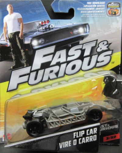 Flip Car Vire o Carro 1/55 Fast & Furious