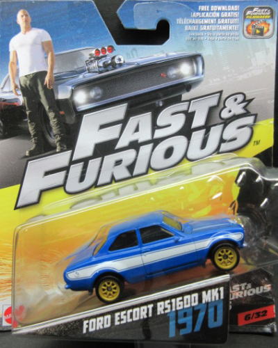 フォード エスコート 1/55 Fast & Furious