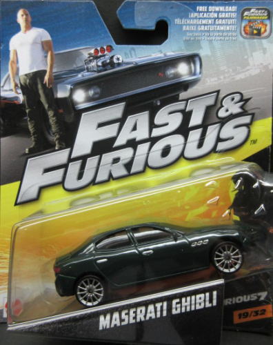 マセラティ ギブリ 1/55 Fast & Furious