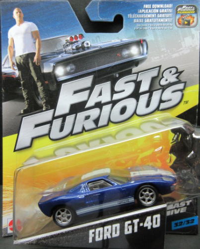フォード GT40 1/55 Fast & Furious