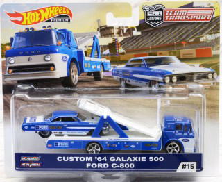 ギャラクシー フォード C-800トランスポーター 1/64 Galaxie 500 Ford