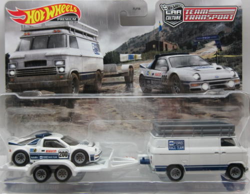 フォ−ド RS200 トランスポーター 1/64 Ford RS200 Rally Van