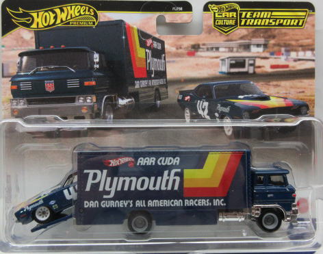 プリマス AAR クーダ トランスポーター 1/64 Plymouth Cuda