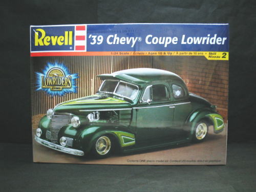 シェビー クーペ ローライダー プラモデル 1939 Chevy Coupe Lowrider