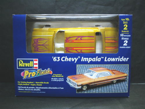 インパラ ローライダー プラモデル 1963 Impala Lowrider